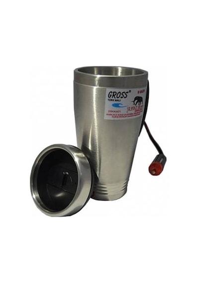 Araç Su Isıtıcısı 450 Ml 12V Termos Kettle