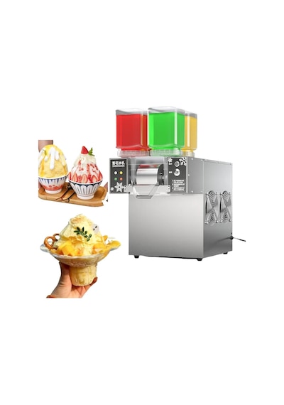Jwbetter AC220V ZB-XBJ124FZ Kokteyl Milkshake Buz Kar Yapma Makinesi