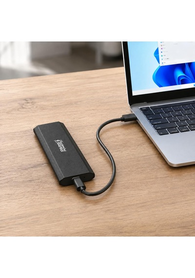Nvme M.2 Ssd Kutusu, Usb 3.0 Type-c, Siyah Ed-14