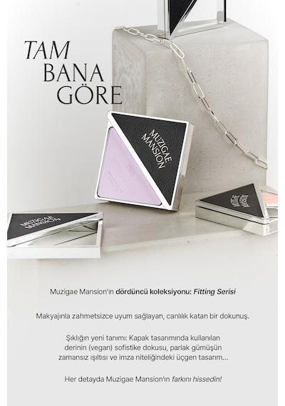 Ciltle Bütünleşen Ve Pürüzsüzleştiren, Yumuşak Dokulu Allık Muzıgae Mansıon Fitting Blush 01 Odd 61340935