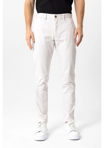Back And Bond Gri Slim Fit Pamuklu Yan Cep Chino Pantolon Çok Renkli