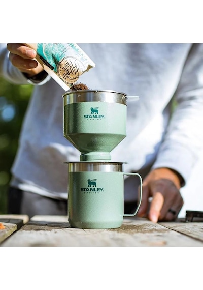 The Perfect-brew Pour Over Kahve Demleyici - Hammertone Green