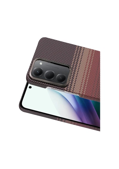 Newface Xiaomi Redmi 15 4g Vega Magsafe Kapak - Çöl Titanyum Kahverengi