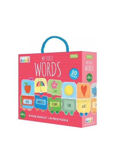 Sassi My First Words Steam Puzzle