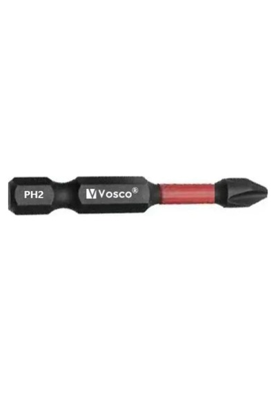 İmpact Bits Uç Matkap Ucu Tornavida Ucu Vidalama Ucu İmpact Ph2-50 MM - 1 Adet