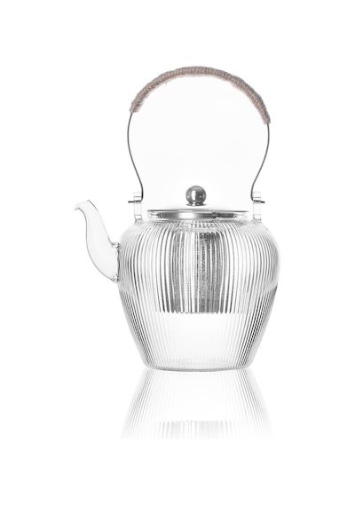 Acar Lalin Borosilikat Cam Çaydanlık 1100 ML Şeffaf