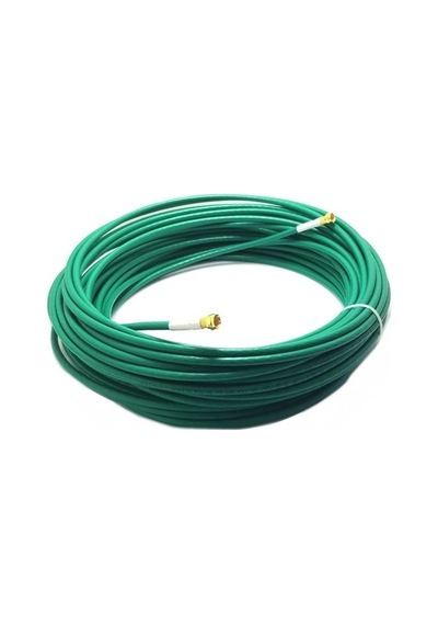 Oem Daix Anten Kablosu 40 Metre Rg6/u4 Yeşil Çanak Anten Kablo