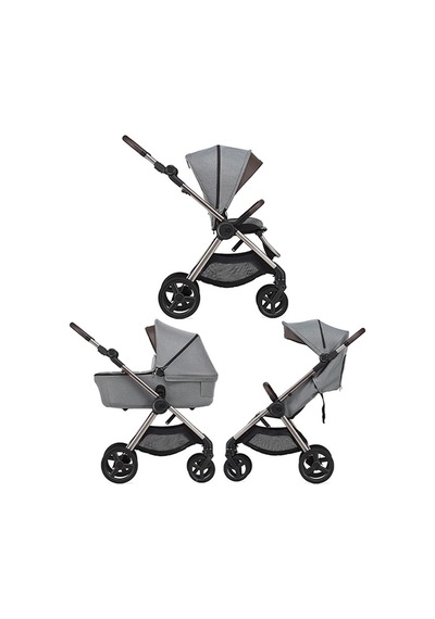 Anex Iq Premium Kabin Boya Dönüşebilen Çift Yönlü Bebek Arabası Portbebe Dahil Smart Set