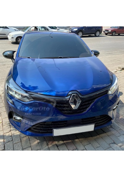 ŞüsCarOto Renault Clio 5 2019 Sonrası Batman Yarasa Ayna Kapağı Piano Black ABS Plastik (00)