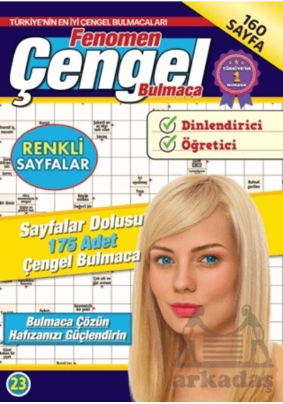 Fenomen Çengel Bulmaca 23 Maxi Yayıncılık
