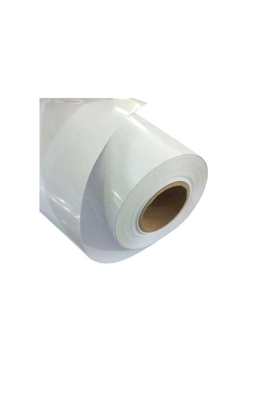 Parlak Beyaz Folyo - Dolap Kaplama Folyosu 50 Cm X 5 Metre