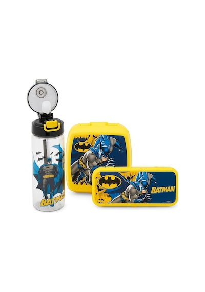 Efe Mark Batman Lisanslı Okul Seti 500 Ml Matara, Çok Renkli