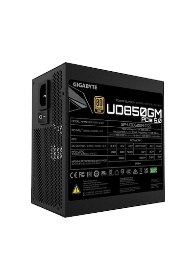 Gigabyte Gp-ud850gm Pg5 850w 80+ Gold 120mm Fan Power Supply Akak92gıg0005