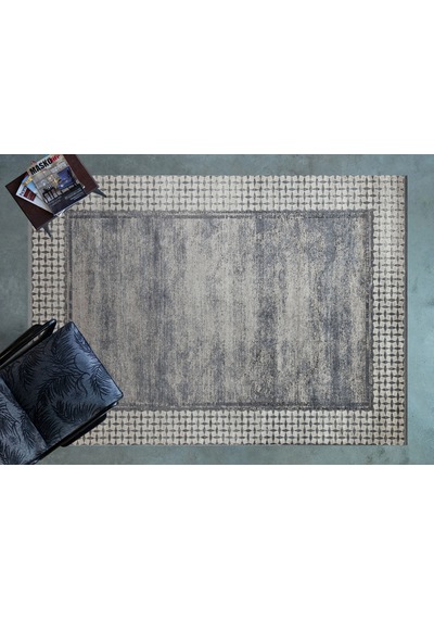 Hoom Rugs Apex Rome Versay 8704 Gri Antrasit
