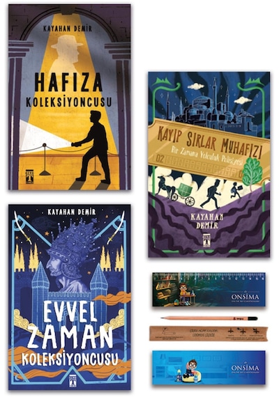 Genç Timaş Kayıp Sırlar Muhafızı - Hafıza Koleksiyoncusu - Evvel Zaman Koleksiyoncusu Set 3 Kitap