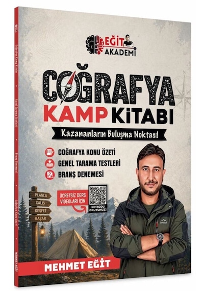 Eğit Akademi 2026 Kpss Meb-ags Coğrafya Kamp Kitabı