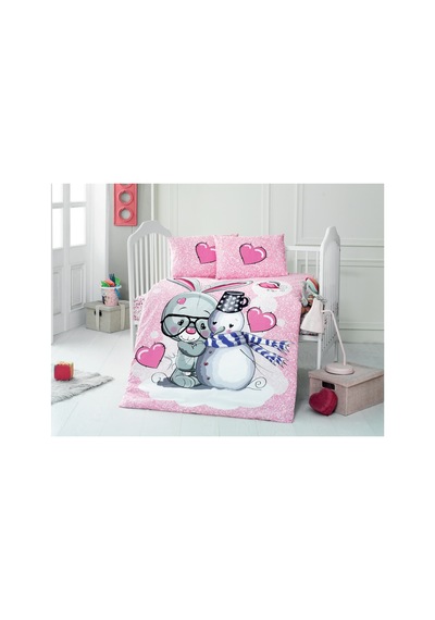 Komfort Home Bebek Uyku Seti %100 Pamuk / Love