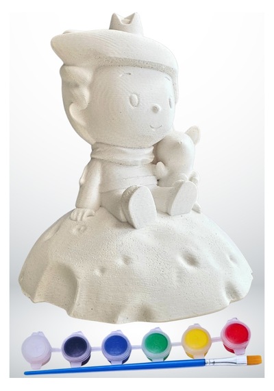 Küçük Prens Figürü 3d Taş Çocuk Boyama Etkinliği