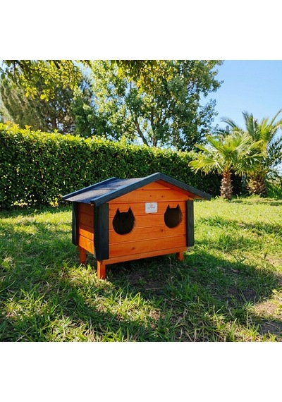 2'li Kedi Evi Dış Mekan