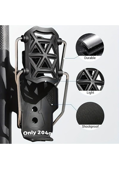 H371 Universal Bisiklet Termos Tutucu 360 Dönebilen Motosiklet Suluk Gidon Tipi Bardak Tutucu 1.26-3.2 Çok Renkli
