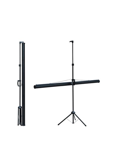 Codegen Tx-20 200x200cm Tripod Ayaklı Taşınabilir Projeksiyon Perdesi, Siyah
