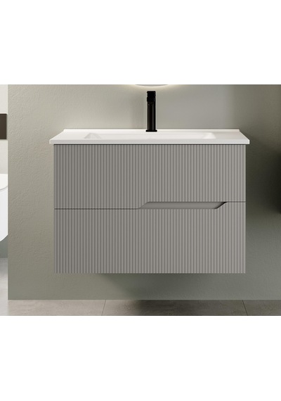 Denko Tiran 100 Cm Beyoğlu Gri Banyo Dolabı Alt Modül Lavabo Gri Denko Tiran 100 Cm Beyoğlu Gri Banyo Dolabı Alt Modül Lavabo Gri