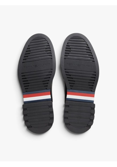 Tommy Hilfiger Corporate Casual Lth Chelsea Erkek Siyah Bot - Fm0fm05966