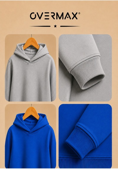 Overmax Çocuk 2 Li Sweatshirt Takımı 3-12 Yaş Saks Mavi-gri - 917353073 Saks Mavi-gri Overmax Çocuk 2 Li Sweatshirt Takımı 3-12 Yaş Saks Mavi-gri - 917353073 Saks Mavi-gri