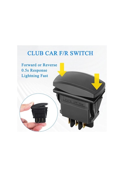 Club Car Precedent Elektrikli Golf Arabası İleri Geri Vites Anahtarı 101856001