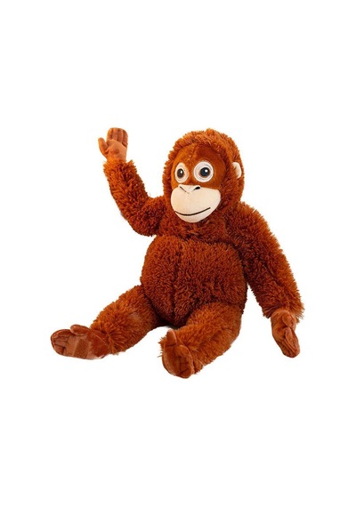 Oyuncak Peluş Elleri Ayakları Yapışabilen Goril Maymun 85 Cm Çok Renkli