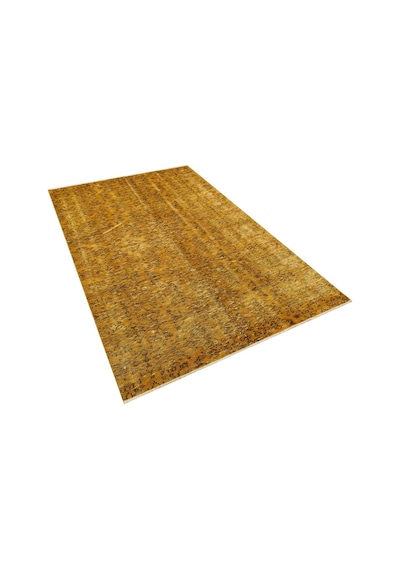 Minimalist Vintage Desenli Ipek Jüt Kilim Pers Halı - 146x243 Cm 9978