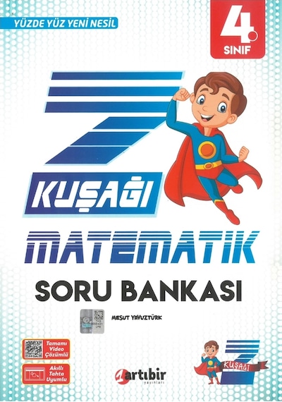 Artıbir Yayınları 4 Sınıf Matematik Z Kuşağı Yeni Nesil Soru Bankası