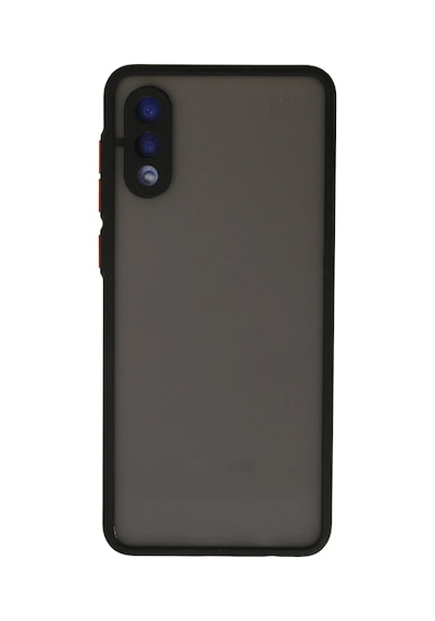 Samsung Galaxy A02 Kılıf Montreal Silikon Kapak - Siyah 0.2M-Çok Renkli