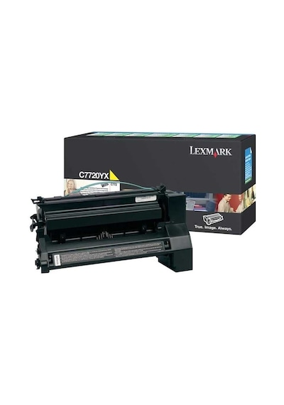 Tonersepeti Lexmark C772-c7720yx Sarı Toner 15k.