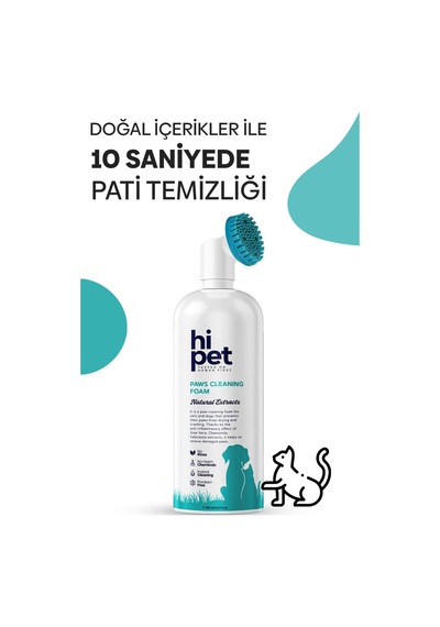 HiPet Kedi Pati Temizleme Köpüğü 150 ML