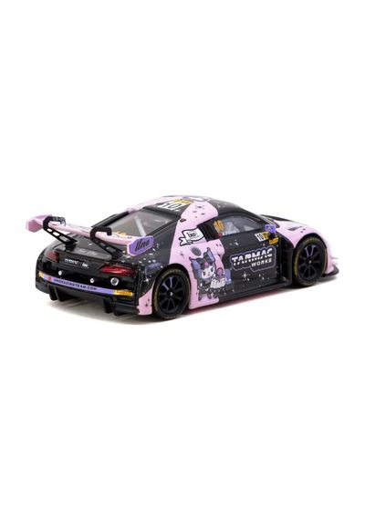 Tarmac Works 1/64 Audi R8 Lms Gt3 Evo Iı Macau Gt Cup - Fıa Gt World Cup 2024 10 With Tarmac Cards Combo Set Std