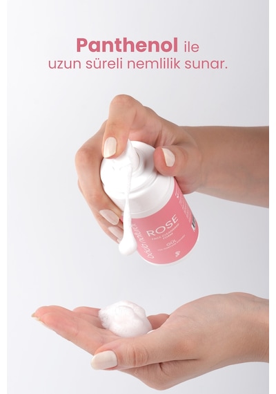 Bade Natural Gül Suyu Yüz Temizleme Köpüğü 125 ML