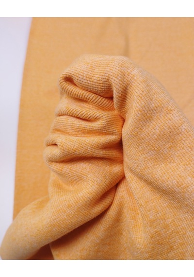 Sarı Renkte Kaşkorse Ribana Kumaş Manşetlik & Yakalık En: 90cm-12350