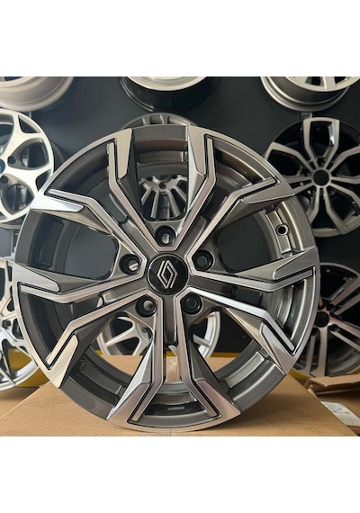 16", İnç 5x114.3 Megane İcon Renault Uyumlu Jant Takım