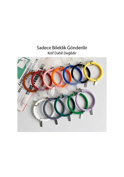 Sunup Sn-25900 Slikon Telefon Tutucu Bileklik Siyah