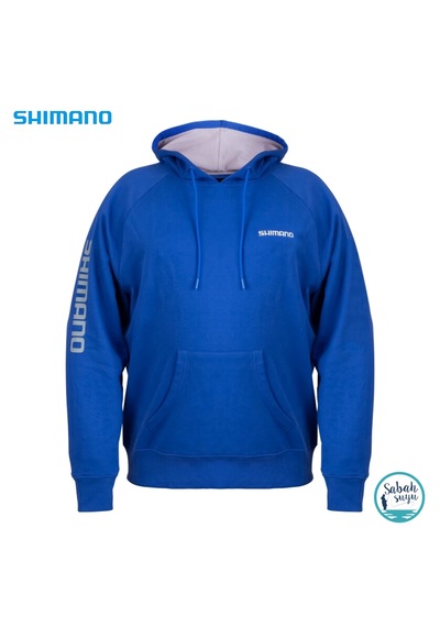 Shimano Pull Over Hoodie Mavi