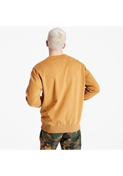Timberland Tımberland Tree Logo Crew Neck Sweatshirt Tb0a2bj8p571-wheat Boot/black Koyu Sarı Timberland Tımberland Tree Logo Crew Neck Sweatshirt Tb0a2bj8p571-wheat Boot/black Koyu Sarı