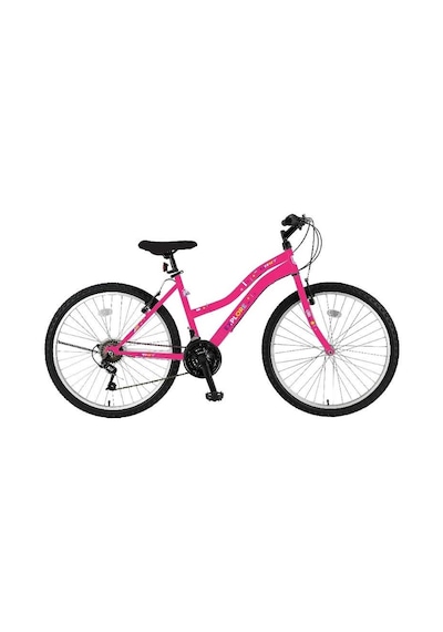 Ümit 2434 Explorer Kadın Dağ Bisikleti V 24 Jant 21 Vites Siyah Pembe Çok Renkli