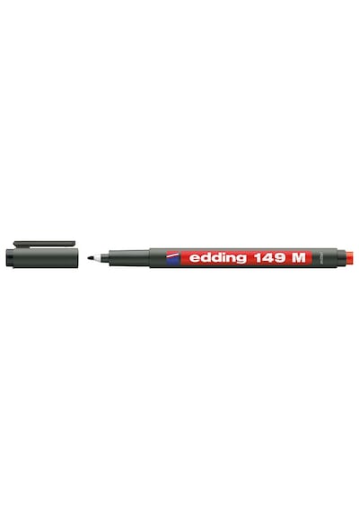 Edding 149-02 M Kırmızı Asetat Kalem Kırmızı