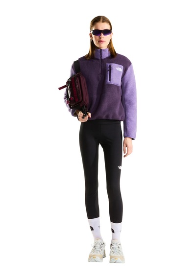 F0a8e89s1b1-r The North Face W Yumıorı 1-4 Zıp Kadın Ceket Mor F0a8e89s1b1-r