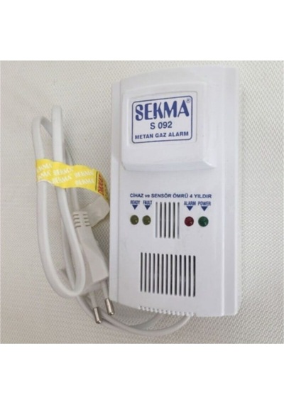 Sekma S-092 Doğalgaz Alarm Dedektörü Gaz Alarm Cihazı