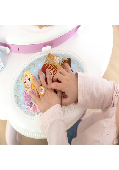 7600320250 Smoby Disney Prensesleri 2si1 Arada Güzellik Masası Oyun Seti