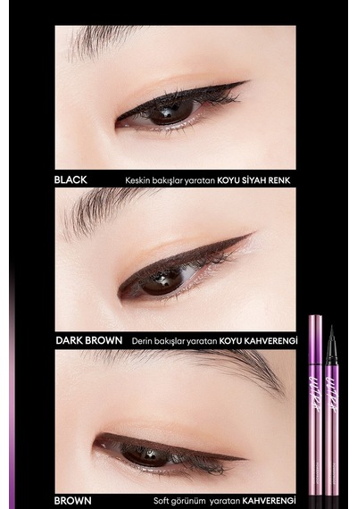 Missha Su Ter Ve Yağa Dayanıklı 48 Saate Kadar Kalıcı Eyeliner Ultra Powerproof Thin Pen Liner