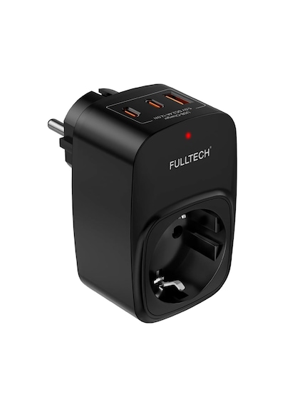 Akım Korumalı Priz, Tekli Priz, Usb'li Priz Ve Type-c Priz, Priz Çoklayıcı, Voltaj Korumalı Priz, 16a 3680w Duvar Standart