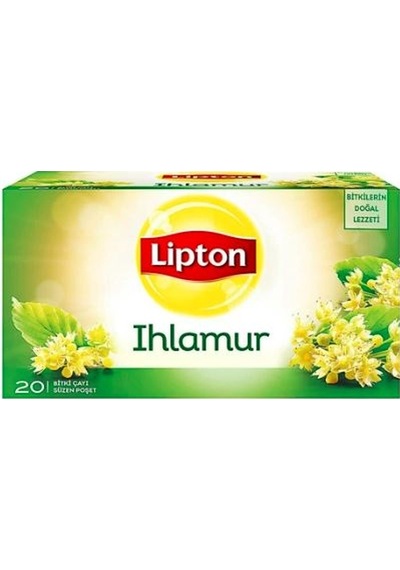 Lipton Ihlamur Bitki Çayı Süzen Poşet 2'li 20 x 1.6 G
